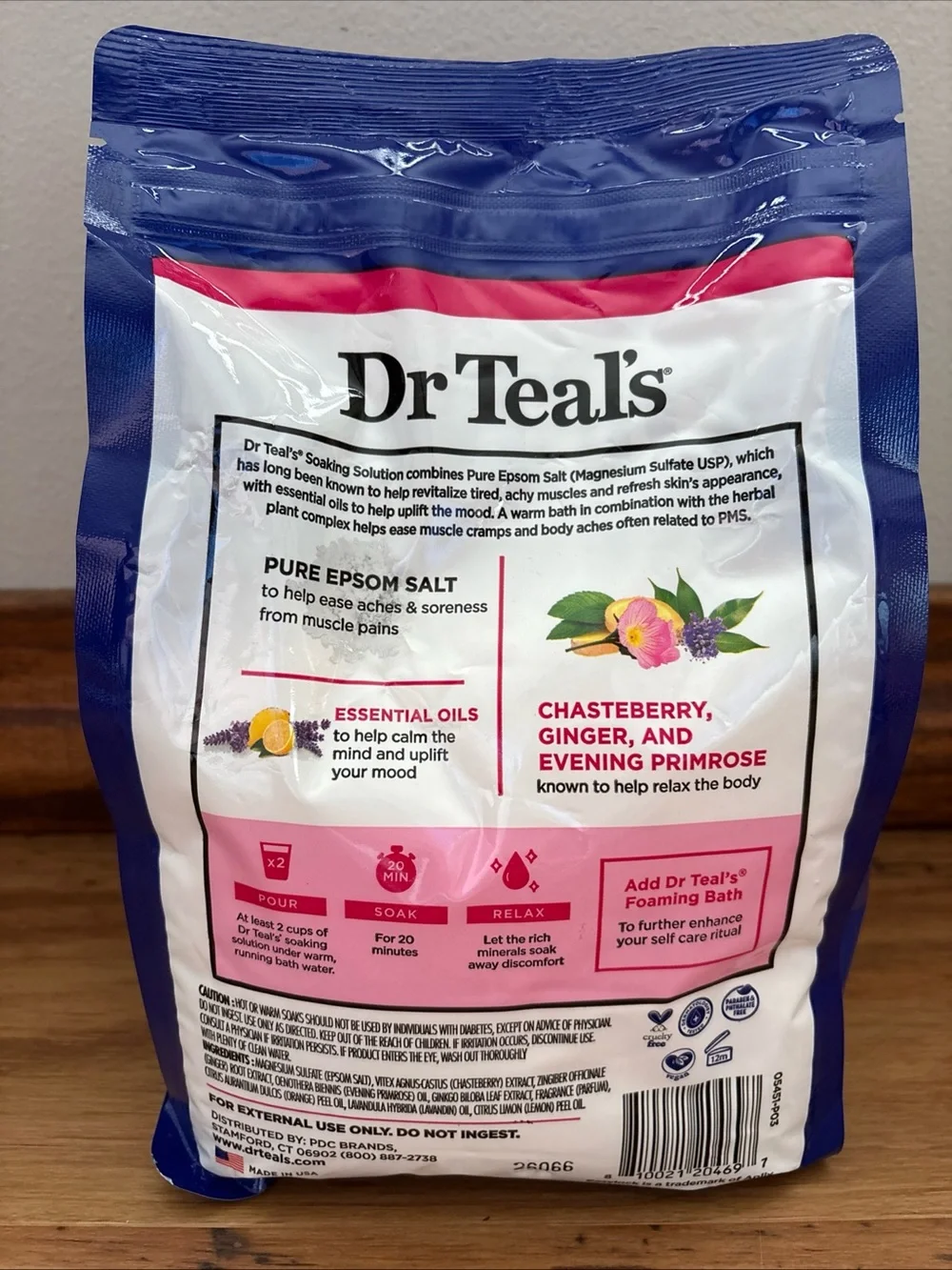 Dr Teal's Pure Epsom Salt - Menstrual Relief
